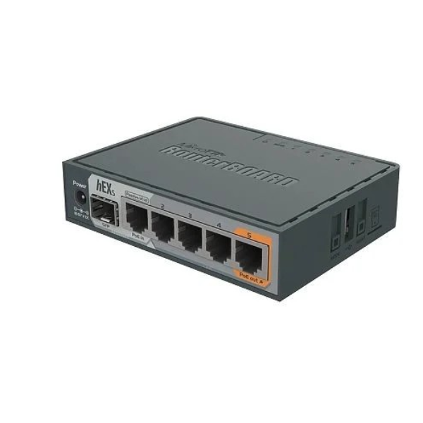 Mikrotik hEX S Routeur connecté Gigabit Ethernet Noir