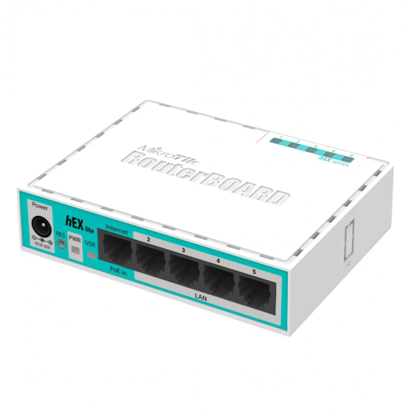 Mikrotik hEX lite Routeur connecté Blanc