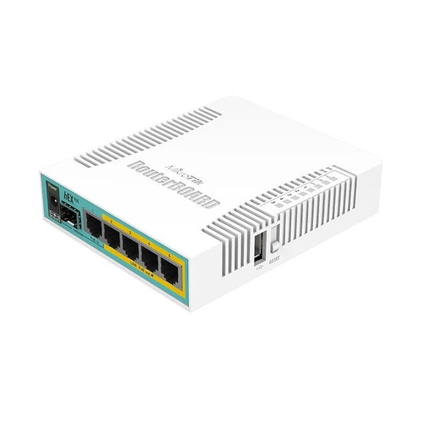 Mikrotik hEX PoE Routeur connecté Blanc