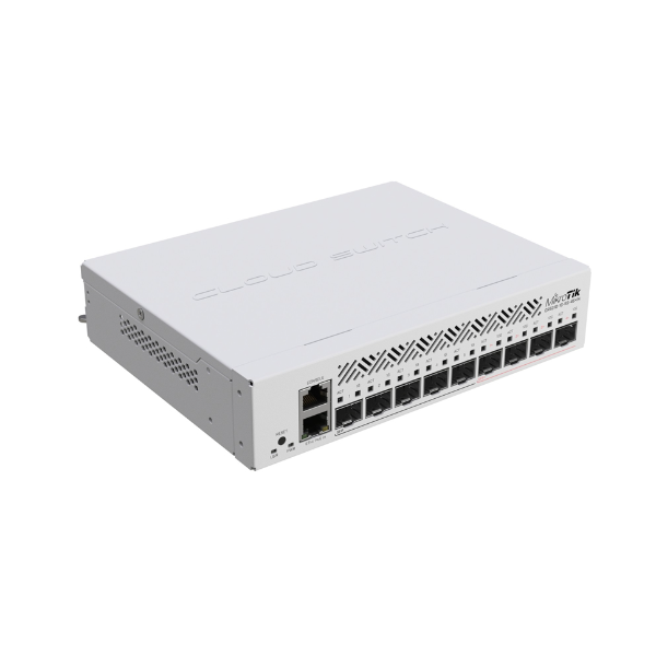Mikrotik CRS310-1G-5S-4S+IN commutateur réseau L3 Gigabit Ethernet (10/100/1000) Connexion Ethernet, supportant l'alimentation via ce port (PoE) 1U