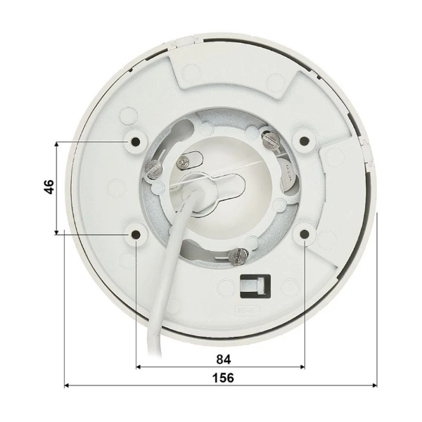Hikvision DS-2CD2387G2P-LSU/SL(4mm)(C) 8 MP Panoramic ColorVu Fixed Turret Network Camera
